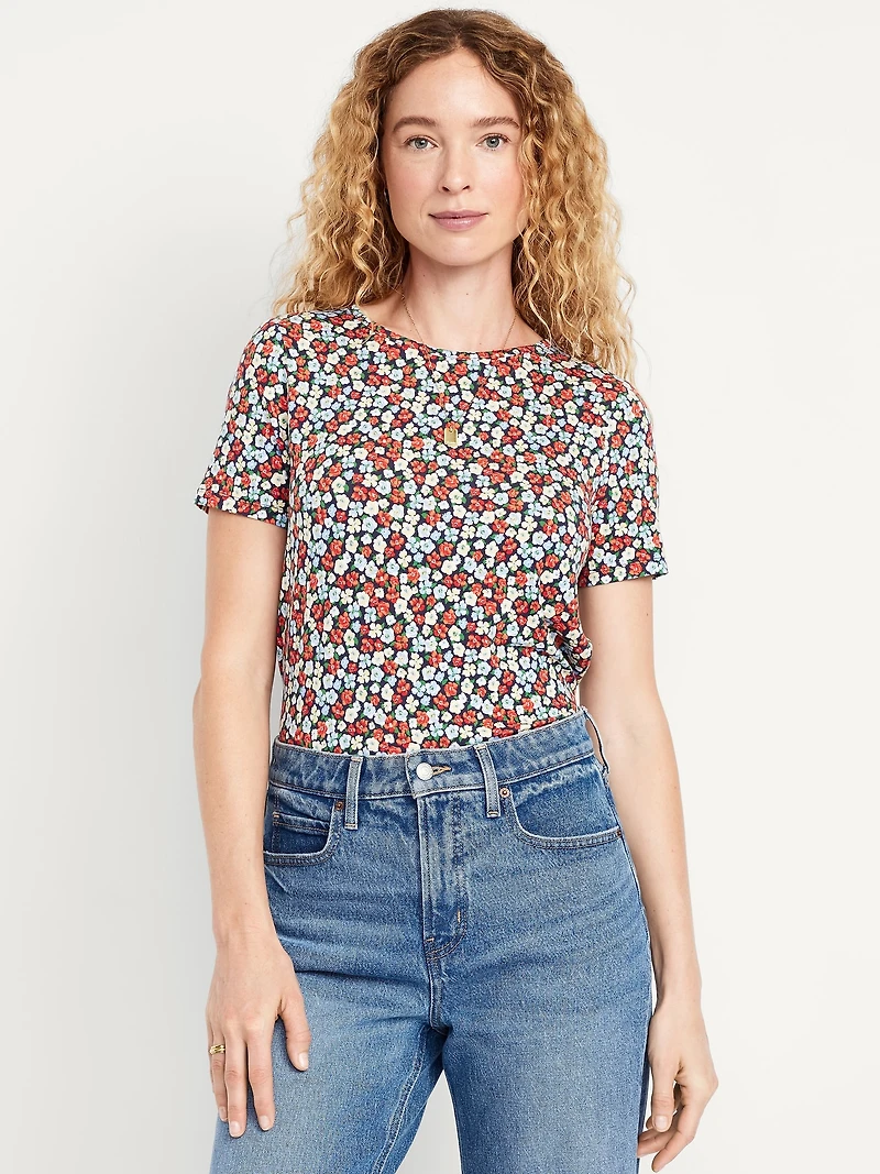 Luxe Crew-Neck Top