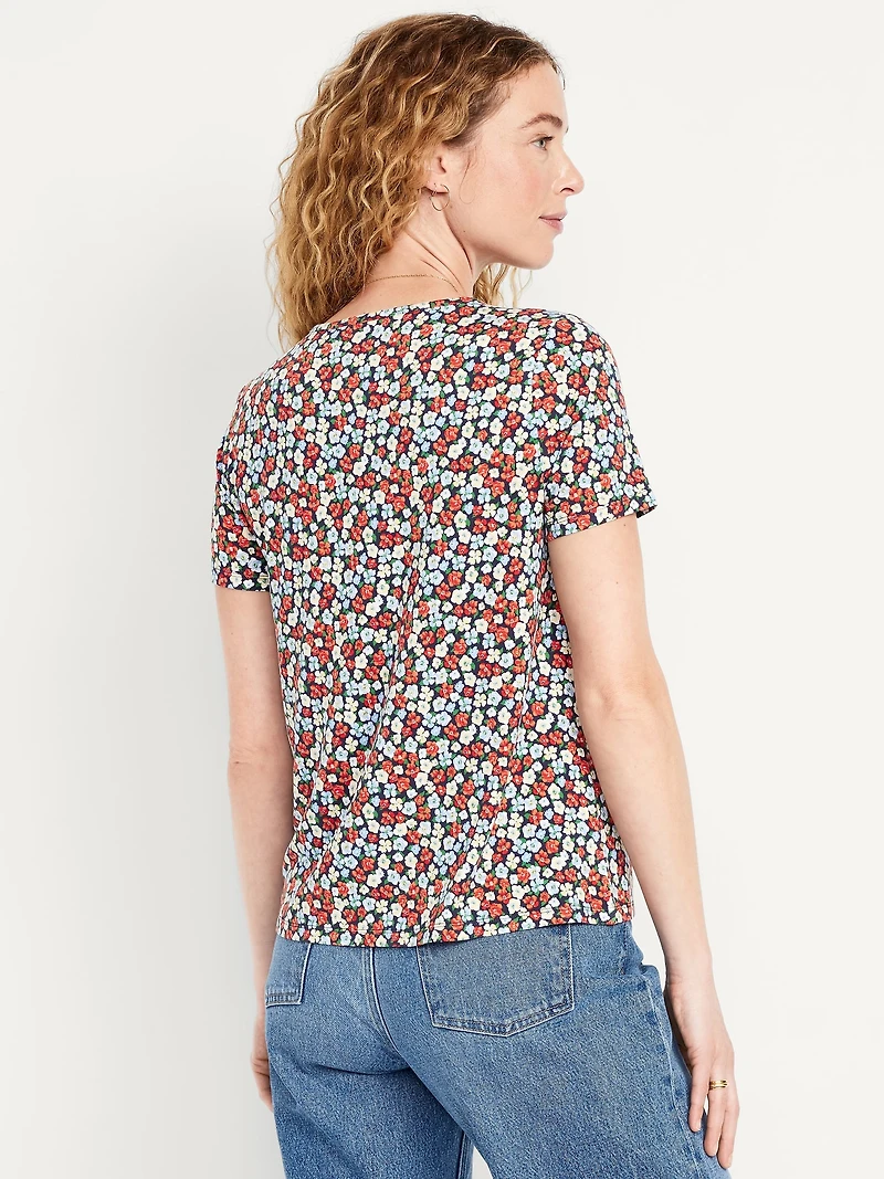 Luxe Crew-Neck Top
