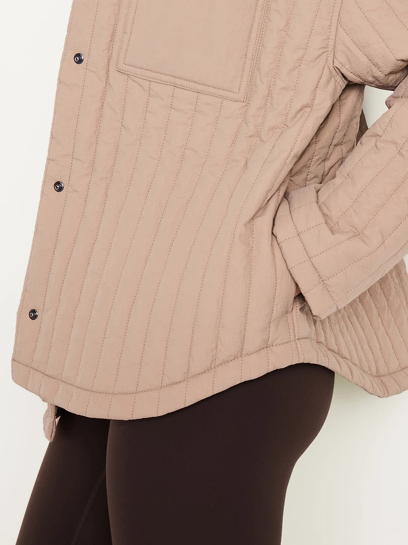 Lightweight Water-Resistant Quilted Jacket