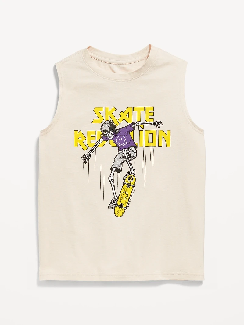 Smiley World™ Muscle Tank Top for Boys