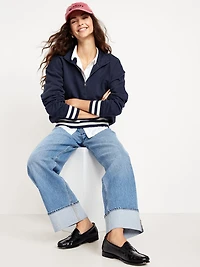 SoComfy Oversized Half-Zip Sweatshirt