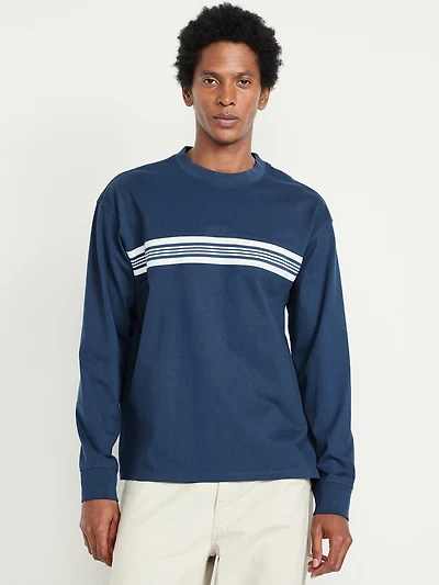 Heavyweight Chest-Stripe T-Shirt