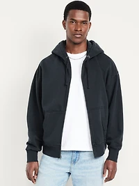 Oversized Heavyweight Zip Hoodie