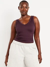 Exhale Seamless Fitted Rib Tank