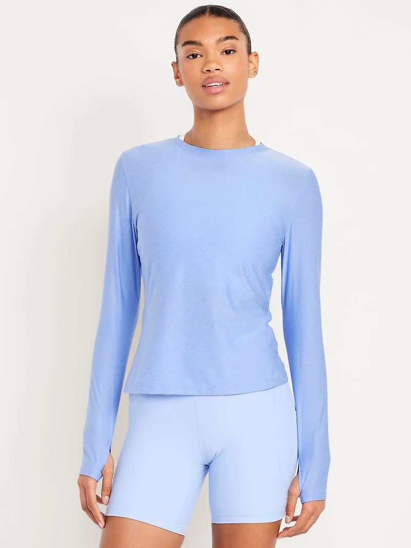 CloudMotion Wrap-Back Top