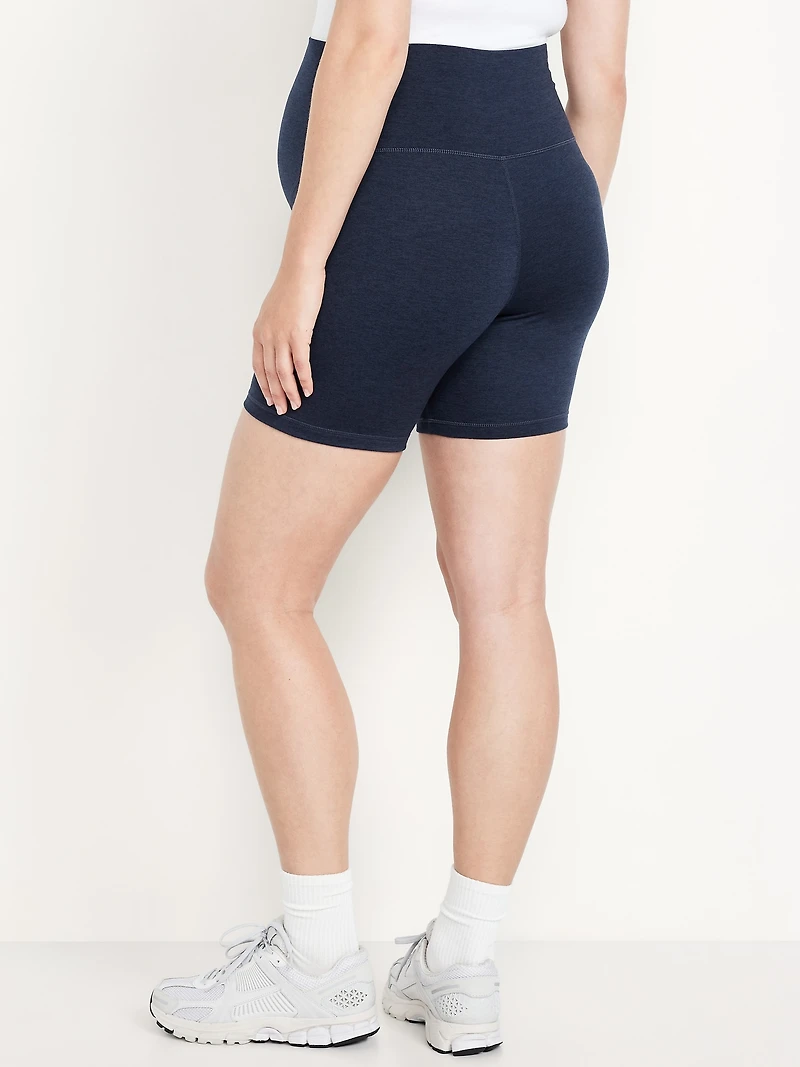 Short de vélo maternité à panneau couvrant NuageConfo, entrejambe 15 cm