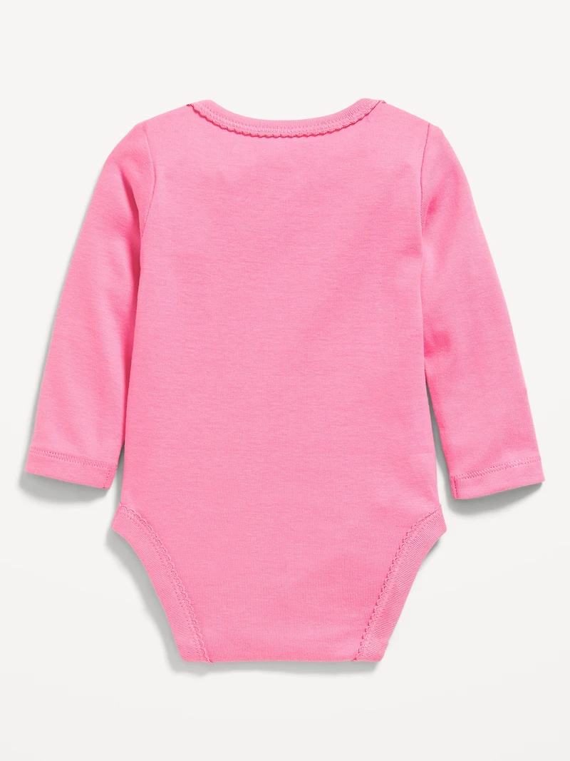 Long-Sleeve Graphic Bodysuit for Baby