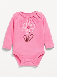 Long-Sleeve Graphic Bodysuit for Baby