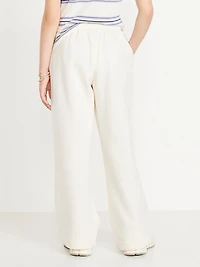Favorite Fleece High-Waisted Wide-Leg Sweatpants for Girls