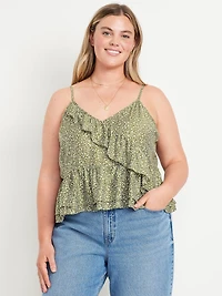 Ruffle Cami Top