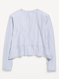 CloudMotion Long-Sleeve Performance T-Shirt for Girls