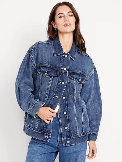 Oversized Jean Jacket
