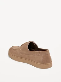 Faux-Suede Boat Shoes for Men