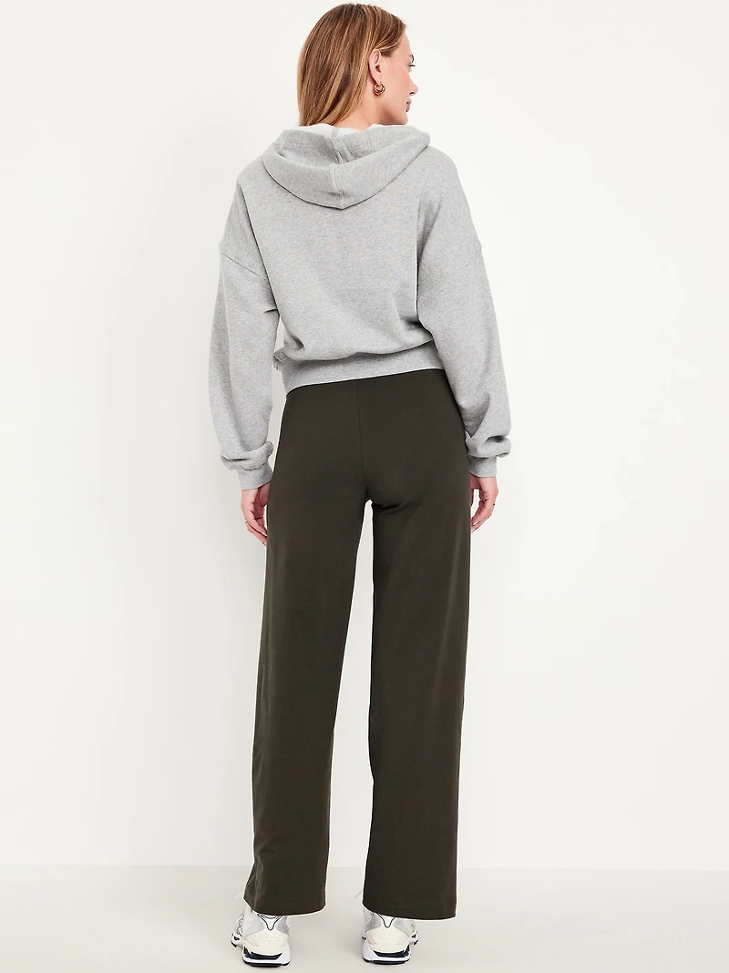 High-Waisted Fashion Wide-Leg Leggings