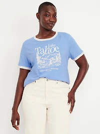 EveryWear Graphic Ringer T-Shirt