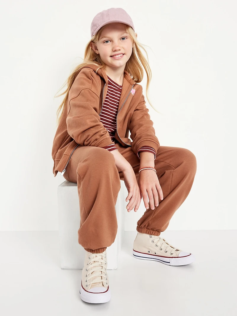 Favorite Fleece High-Waisted Jogger Sweatpants for Girls