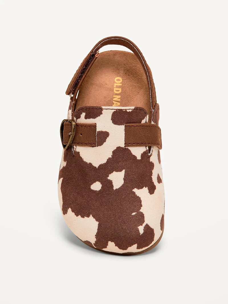 Faux-Suede Clogs for Toddler Girls