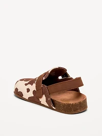 Faux-Suede Clogs for Toddler Girls