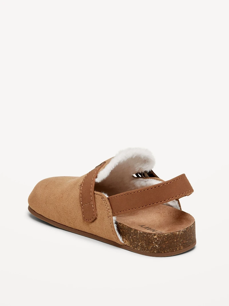 Faux-Suede Clogs for Toddler Girls