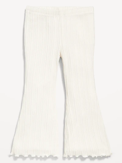 Ribbed Flare-Leg Leggings for Toddler Girls