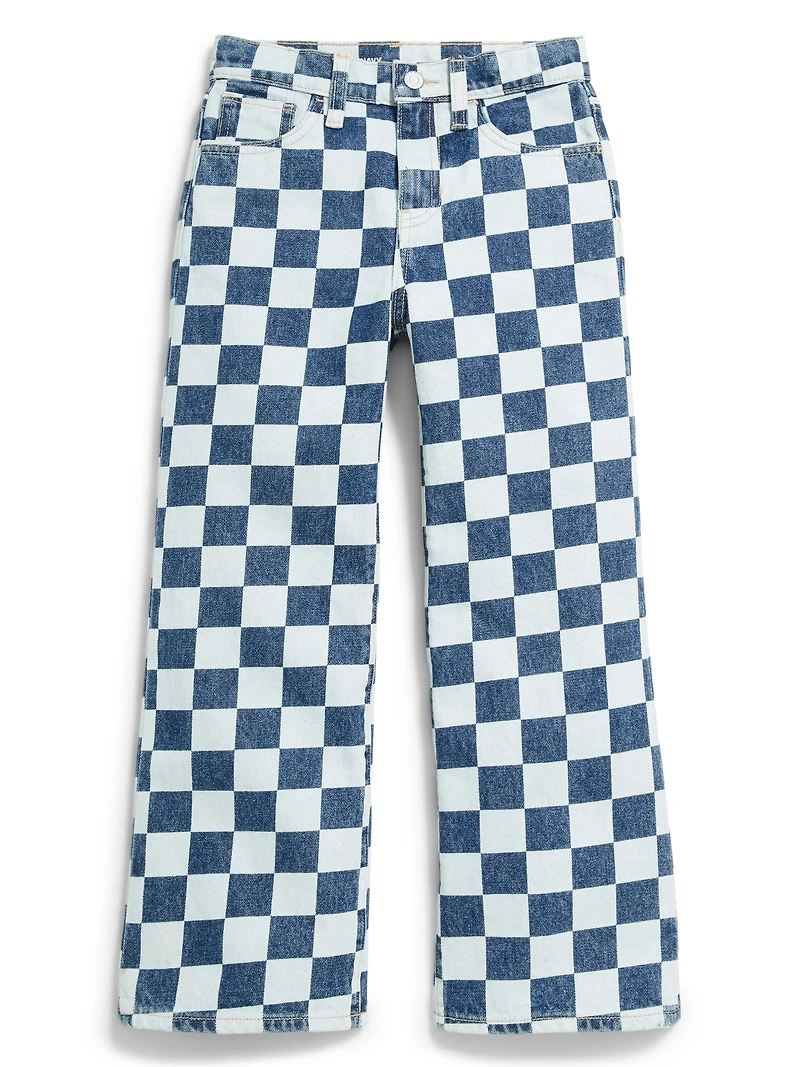 Baggy Wide-Leg Jeans for Girls
