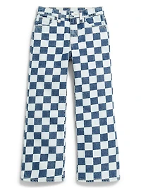 Baggy Wide-Leg Jeans for Girls
