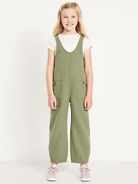 Short-Sleeve T-Shirt and Jumpsuit Set for Girls