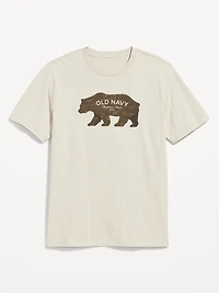 Crew-Neck Logo-Graphic T-Shirt