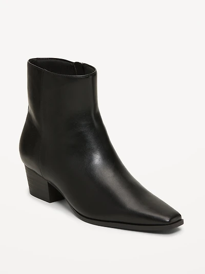 Low-Heel Booties for Women