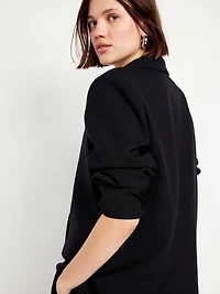 Oversized Double-Breasted Blazer