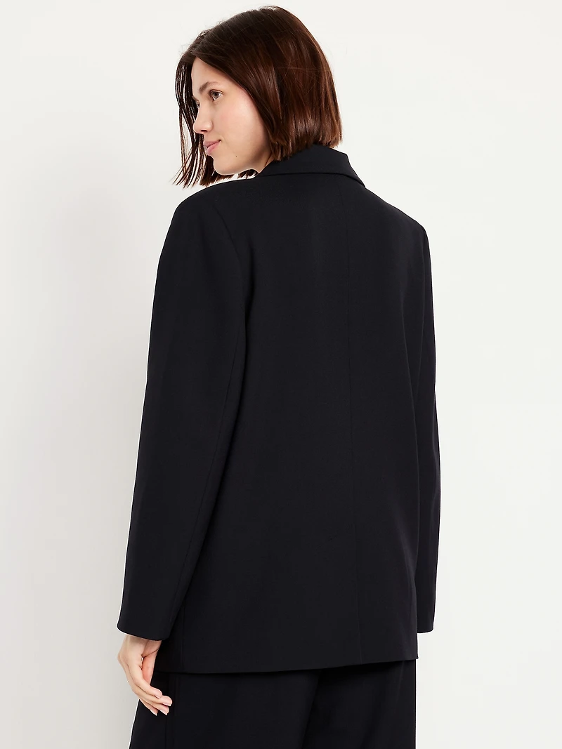 Oversized Double-Breasted Blazer