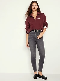 SoComfy Oversized Half-Zip Sweatshirt