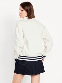 SoComfy Oversized Half-Zip Sweatshirt