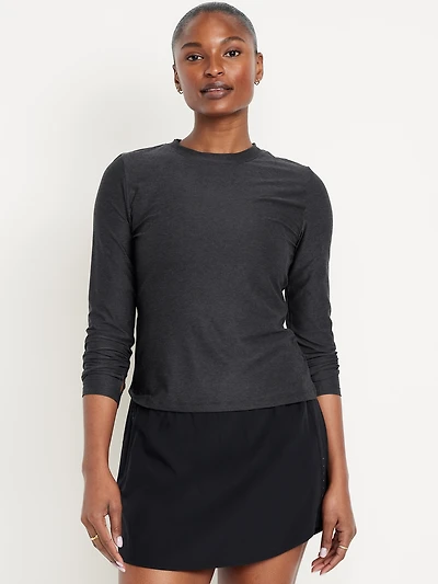 CloudMotion Wrap-Back Top