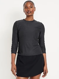 CloudMotion Wrap-Back Top