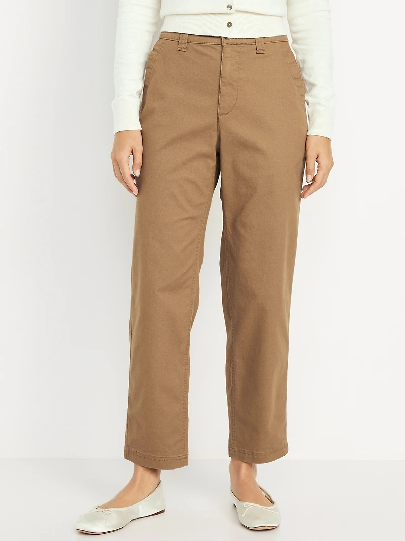 High-Waisted OGC Chino Pants