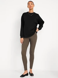 High-Waisted Jersey Fashion Layering Leggings