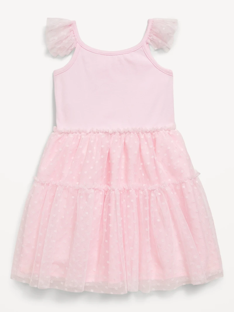 Fit and Flare Cami Tutu Dress for Toddler Girls