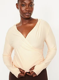 CloudMotion Cross-Front Hoodie