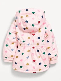 Water-Resistant Snow Jacket for Toddler Girls