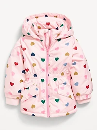 Water-Resistant Snow Jacket for Toddler Girls