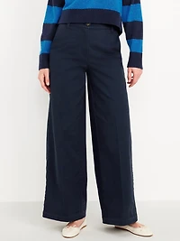 Extra High-Waisted Super Wide-Leg Chino Pants