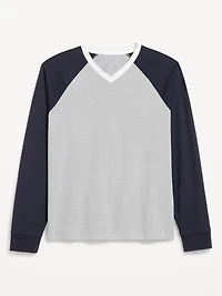 Heavyweight V-Neck Raglan T-Shirt