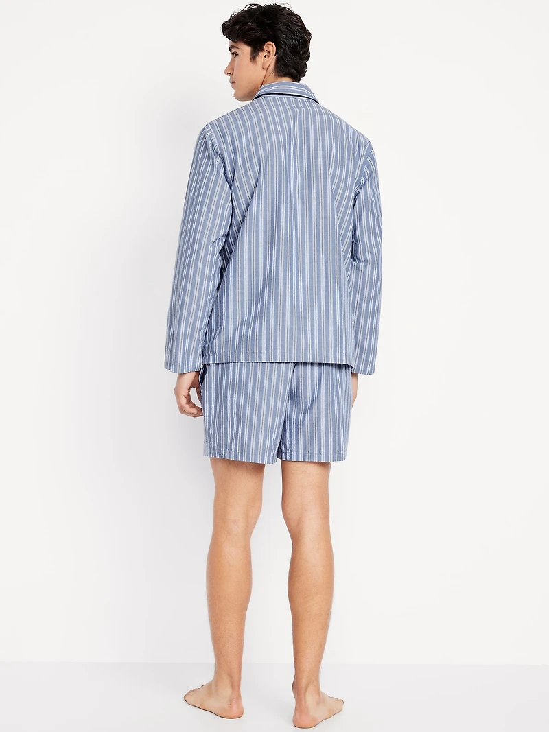 Poplin Pajama Short Set
