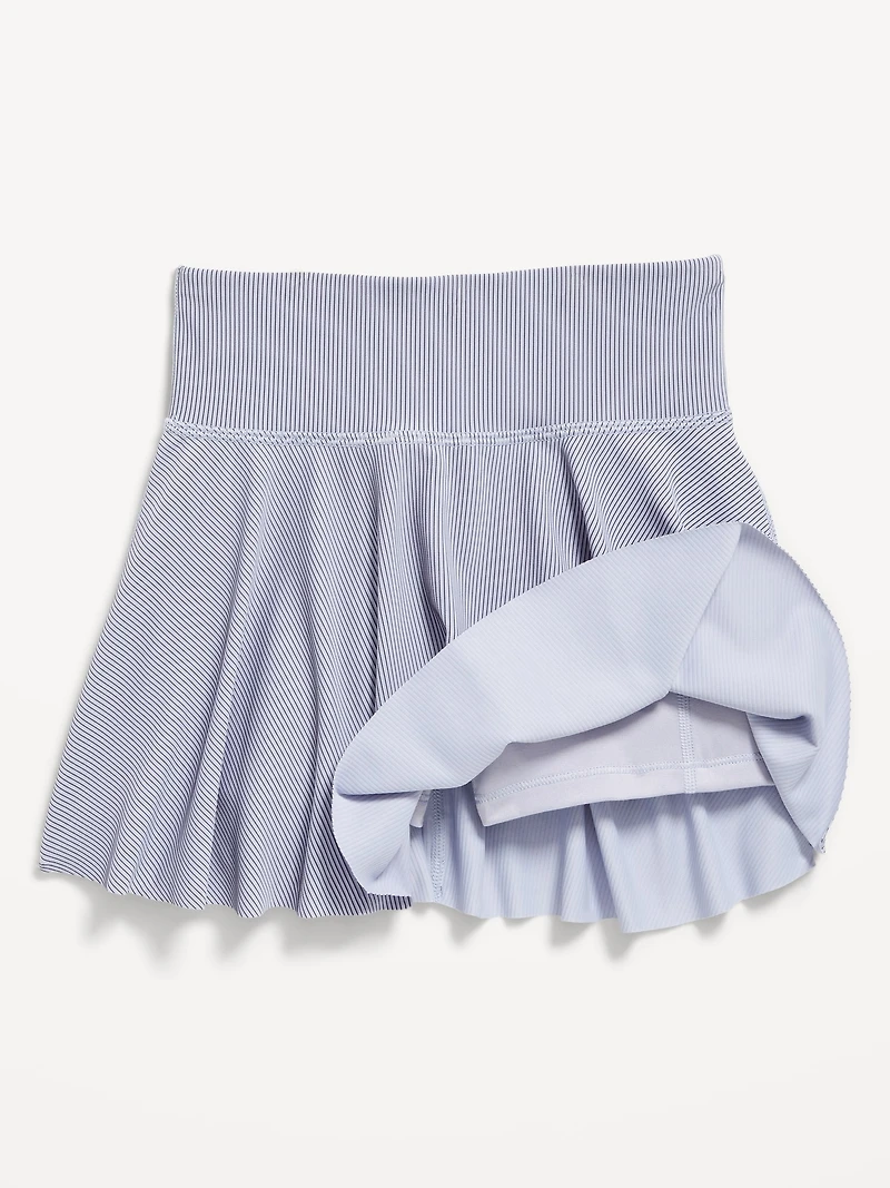 High-Waisted PowerSoft Skort for Girls