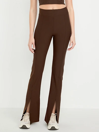 Extra High-Waisted PowerSoft Split-Flare Leggings