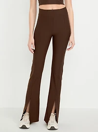 Extra High-Waisted PowerSoft Split-Flare Leggings