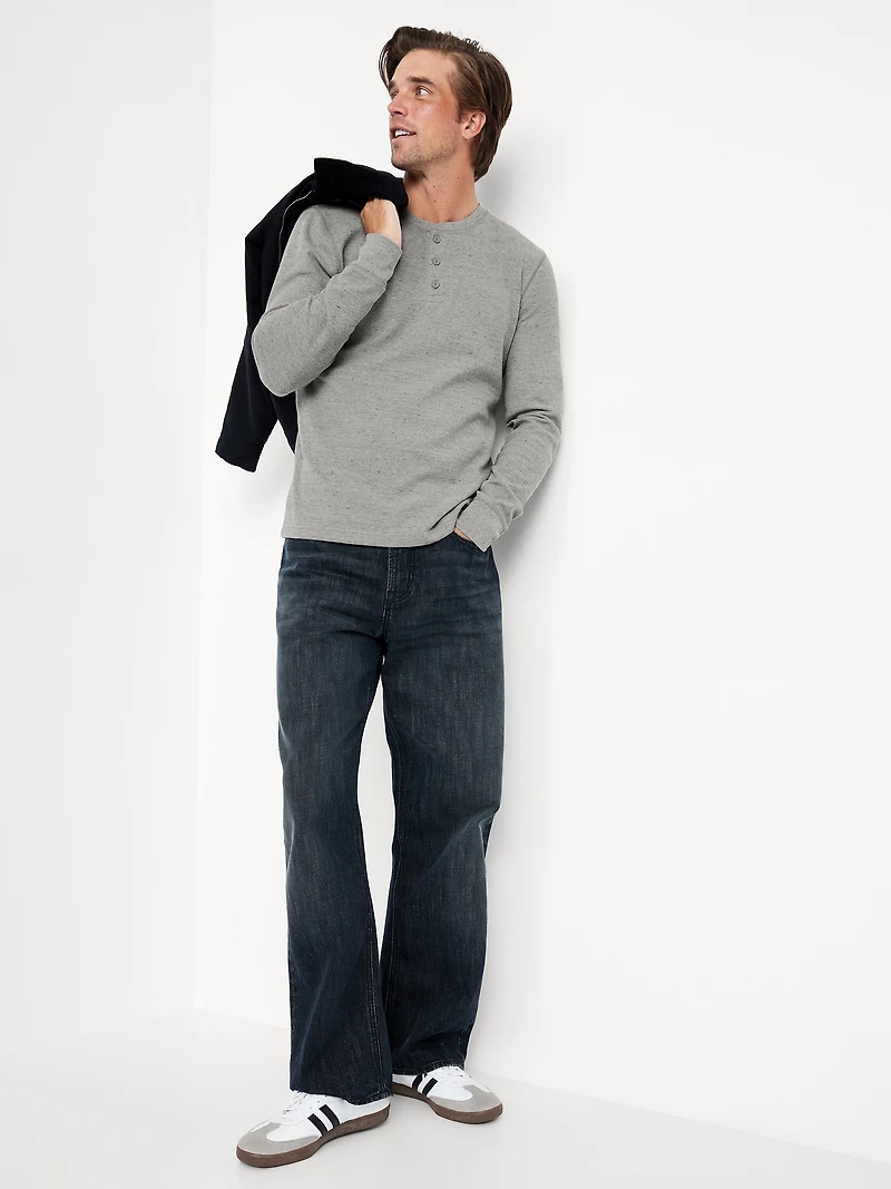 Waffle Henley T-Shirt
