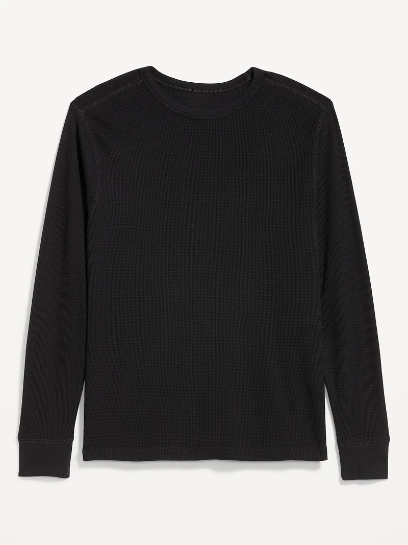 Waffle-Knit T-Shirt
