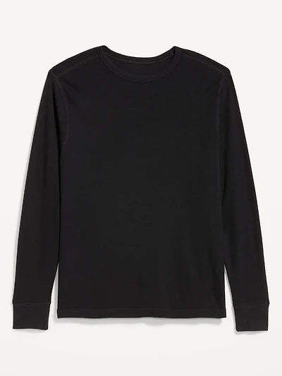 Waffle-Knit T-Shirt